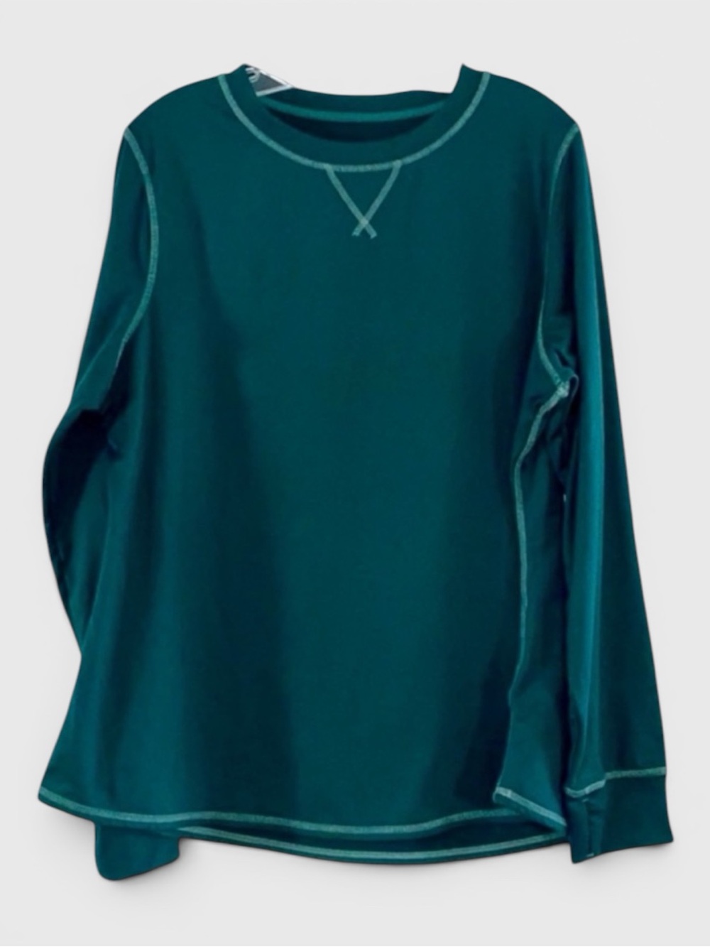 724 10/$50🏄🏻‍♀️ Climate Right Green Long Sleeve Top